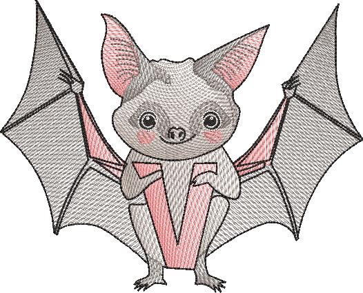 BFC32165 Cute Little Animals Alpha V